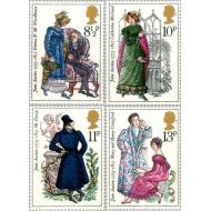 Gran Bretaña 766/69 1975 Bicentenario de Jane Austen-ilustraciones-MNH MNH Gran Bretaña 766/69 1975 Bicentenario de Jane Austen-ilustraciones-MNH MNH