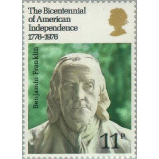 Gran Bretaña 794 1976 Bicentenario independencia de EEUU MNH Gran Bretaña 794 1976 Bicentenario independencia de EEUU MNH