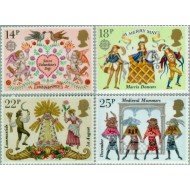 FAU5/S Gran Bretaña 972/75 1981 Europa y el folklore-costumbres tradicionales MNH FAU5/S Gran Bretaña 972/75 1981 Europa y el folklore-costumbres tradicionales MNH