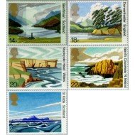 Gran Bretaña 996/00 1981 Patrimonioi nacional Lugares MNH Gran Bretaña 996/00 1981 Patrimonioi nacional Lugares MNH