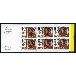 Gran Bretaña - 1574-C - 1991 Carnet banda horizontal 20 sellos nº 1574 