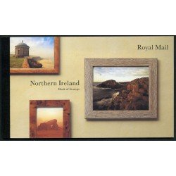 Gran Bretaña - 1772-C - 1994 Irlanda del Norte Carnet de prestigio 2 cartas postales 6 pag. de texto e ilustraciones y 4 pag. sellos 