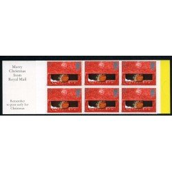 Gran Bretaña - 1842-C - 1995 Navidad Carnet banda hrizontal 20 sellos nº 1842 