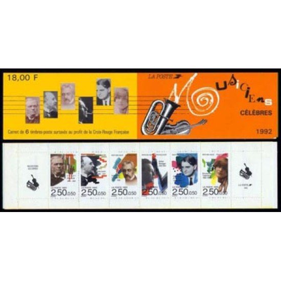 CIN/S France Francia Nº BC 2753 1992 Personajes Lujo CIN/S France Francia Nº BC 2753 1992 Personajes Lujo