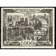 France Francia A 29 1950 Vista de París Lujo France Francia A 29 1950 Vista de París Lujo
