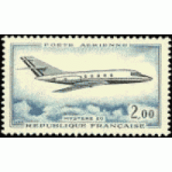 France Francia  A  42 1965 Dassault Mystère 20  Avión Lujo