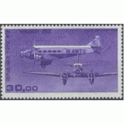 France Francia A 59 1986 Avión trimotor Wibault 283 Perfil y morro Lujo