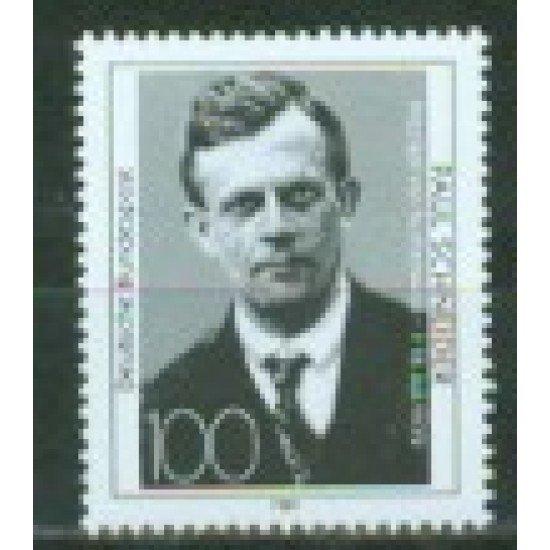 Alemania Federal - 1263 - GERMANY 1989 50º Aniv. muerte de Paul Schneider Lujo Alemania Federal - 1263 - GERMANY 1989 50º Aniv. muerte de Paul Schneider Lujo