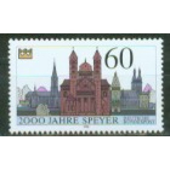 Alemania Federal - 1276 - GERMANY 1989 Bimilenario de Spire Lujo Alemania Federal - 1276 - GERMANY 1989 Bimilenario de Spire Lujo