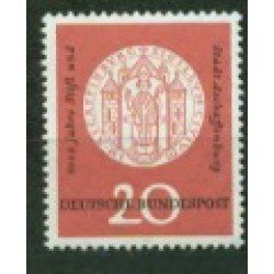 Alemania Federal - 134 - GERMANY 1957 Milenario de la ciudad de Aschaffenburg (fijasellos)