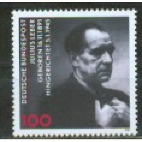 Alemania Federal - 1406 - GERMANY 1991 Cent. de Julius Leber Lujo Alemania Federal - 1406 - GERMANY 1991 Cent. de Julius Leber Lujo