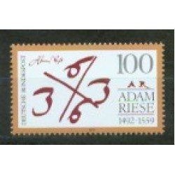 Alemania Federal - 1440 - GERMANY 1992 500 Aniv. de Adam Riese Lujo Alemania Federal - 1440 - GERMANY 1992 500 Aniv. de Adam Riese Lujo