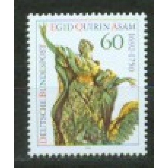 Alemania Federal - 1454 - GERMANY 1992 Tricentenario de Egid Quirin Asam Lujo Alemania Federal - 1454 - GERMANY 1992 Tricentenario de Egid Quirin Asam Lujo