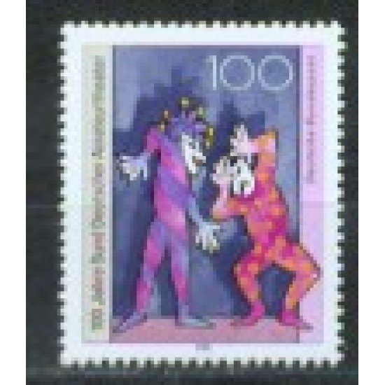 Alemania Federal - 1456 - GERMANY 1992 100º Aniv. Unión de teatro aleman amateur Lujo Alemania Federal - 1456 - GERMANY 1992 100º Aniv. Unión de teatro aleman amateur Lujo