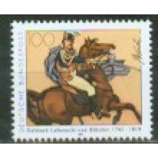Alemania Federal - 1473 - GERMANY 1992 250º Aniv. de G.L, von Blücher Lujo Alemania Federal - 1473 - GERMANY 1992 250º Aniv. de G.L, von Blücher Lujo