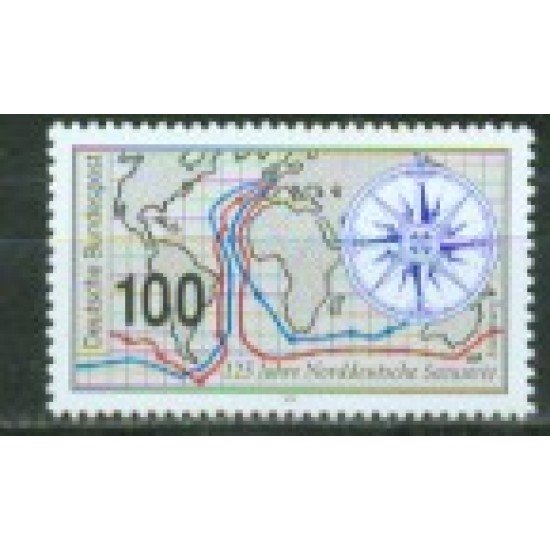 Alemania Federal - 1479 - GERMANY 1993125º Aniv. del observatorio marítimo del norte Lujo Alemania Federal - 1479 - GERMANY 1993125º Aniv. del observatorio marítimo del norte Lujo