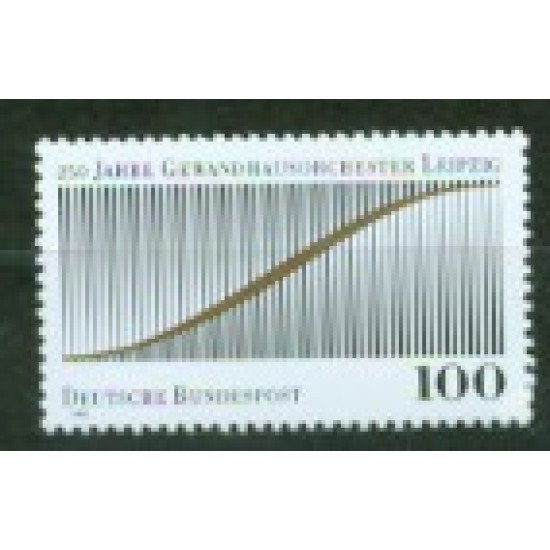 Alemania Federal - 1486 - GERMANY 1993 250º Aniv. orquesta de Gewandhaus de Leipzig Lujo Alemania Federal - 1486 - GERMANY 1993 250º Aniv. orquesta de Gewandhaus de Leipzig Lujo