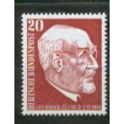 Alemania Federal - 152 - GERMANY 1957 Aniv. de loa muerte de Leo Baeck Lujo Alemania Federal - 152 - GERMANY 1957 Aniv. de loa muerte de Leo Baeck Lujo