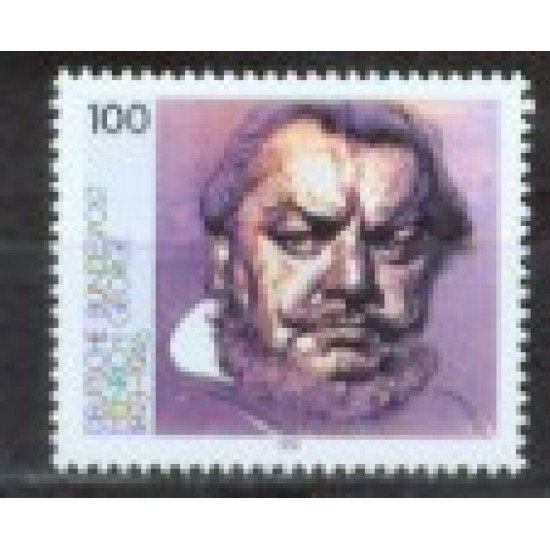 Alemania Federal - 1520 - GERMANY 1993 Cent. de Heinrich George Lujo Alemania Federal - 1520 - GERMANY 1993 Cent. de Heinrich George Lujo