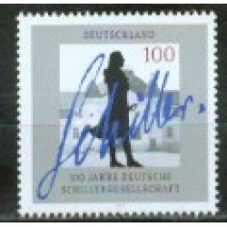 Alemania Federal - 1624 - GERMANY 1995 Cent. Sociedad Deutsche Schillergesellschaft Lujo Alemania Federal - 1624 - GERMANY 1995 Cent. Sociedad Deutsche Schillergesellschaft Lujo