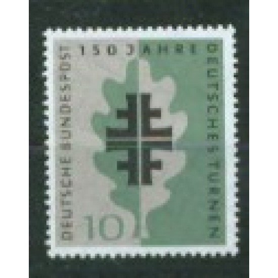  Alemania Federal - 163 - GERMANY 1958 Aniv. de la fiesta de la gimnasia Lujo