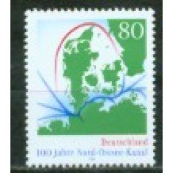 Alemania Federal - 1634 - GERMANY 1995 Cent. del canal de Kiel Lujo Alemania Federal - 1634 - GERMANY 1995 Cent. del canal de Kiel Lujo
