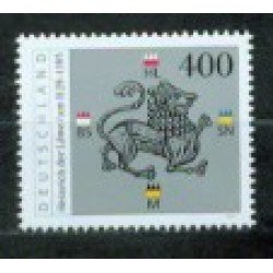 Alemania Federal - 1637 - GERMANY 1995 800º Aniv.muerte de Henri el León Lujo Alemania Federal - 1637 - GERMANY 1995 800º Aniv.muerte de Henri el León Lujo