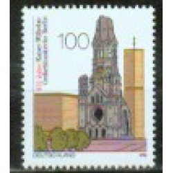 Alemania Federal - 1644 - GERMANY 1995 Cent. de la iglesia en honor del emperador Guillaume Lujo Alemania Federal - 1644 - GERMANY 1995 Cent. de la iglesia en honor del emperador Guillaume Lujo
