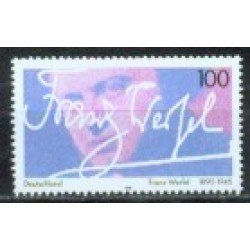 Alemania Federal - 1645 - GERMANY 199550º Aniv. muerte Franz Werfel Lujo Alemania Federal - 1645 - GERMANY 199550º Aniv. muerte Franz Werfel Lujo