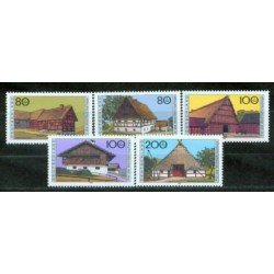 Alemania Federal - 1651/55 - GERMANY 1995 Sorteo benéfico-Granjas típicas-Lujo Alemania Federal - 1651/55 - GERMANY 1995 Sorteo benéfico-Granjas típicas-Lujo