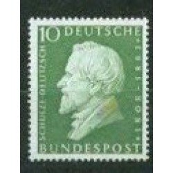 Alemania Federal - 167 - GERMANY 1958 Aniv. Hermann Schulze-Delitzsch Lujo Alemania Federal - 167 - GERMANY 1958 Aniv. Hermann Schulze-Delitzsch Lujo