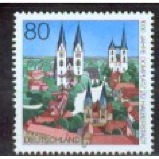 Alemania Federal - 1678 - GERMANY 1996 Milenario del atrio de la catedral de Halberstadt Lujo Alemania Federal - 1678 - GERMANY 1996 Milenario del atrio de la catedral de Halberstadt Lujo