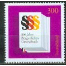 Alemania Federal - 1706 - GERMANY 1996 Cnt. del Código Civil Lujo Alemania Federal - 1706 - GERMANY 1996 Cnt. del Código Civil Lujo
