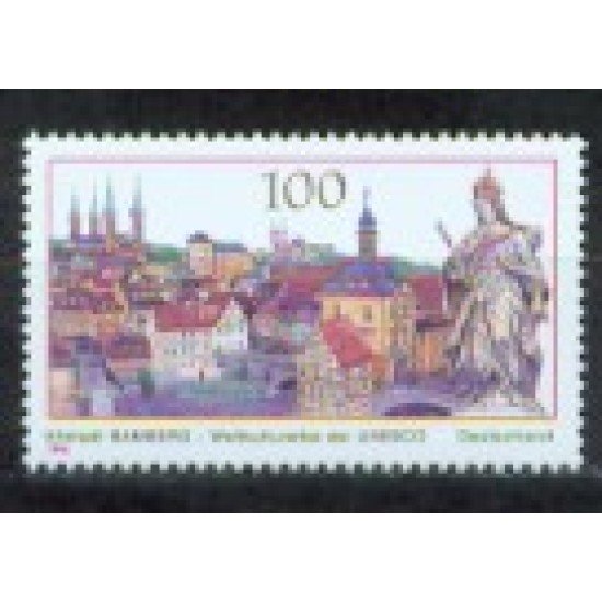 Alemania Federal - 1713 - GERMANY 1996 Centro de Bamberg-Patrimonio mundial-Lujo Alemania Federal - 1713 - GERMANY 1996 Centro de Bamberg-Patrimonio mundial-Lujo