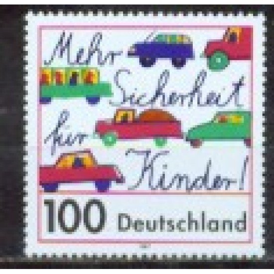 Alemania Federal - 1729 - GERMANY 1997 Seguridad infantil Lujo Alemania Federal - 1729 - GERMANY 1997 Seguridad infantil Lujo