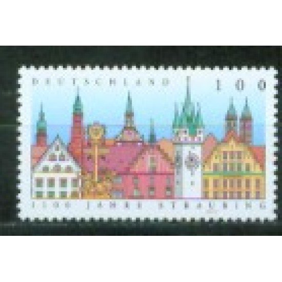 Alemania Federal - 1742 - GERMANY 1997 1100 Aniv. de la ciudad de Straubing Lujo Alemania Federal - 1742 - GERMANY 1997 1100 Aniv. de la ciudad de Straubing Lujo