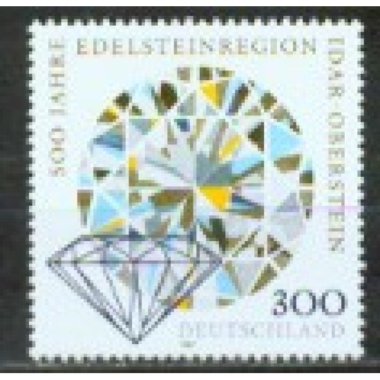 Alemania Federal - 1743 - GERMANY 1997 500º Aniv. descubrimiento piedras preciosas en Idar-Oberstein Lujo Alemania Federal - 1743 - GERMANY 1997 500º Aniv. descubrimiento piedras preciosas en Idar-Oberstein Lujo