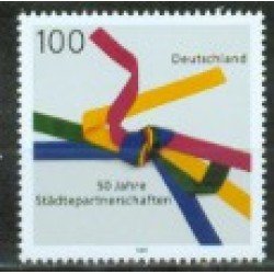 Alemania Federal - 1749 - GERMANY 1997 50º Aniv. hermanamiento de las ciudades Lujo Alemania Federal - 1749 - GERMANY 1997 50º Aniv. hermanamiento de las ciudades Lujo