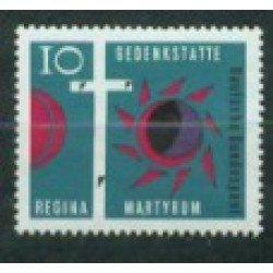 Alemania Federal - 269 - GERMANY 1963 Consagración de la iglesia Regina Martyrum Lujo Alemania Federal - 269 - GERMANY 1963 Consagración de la iglesia Regina Martyrum Lujo