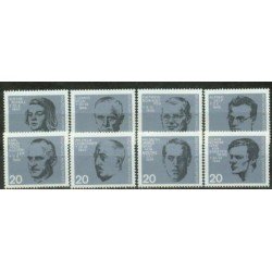 Alemania Federal - 297/04 - GERMANY 1964 20 Aniv. del atentado del 20 de julio -retratos- Lujo Lujo Alemania Federal - 297/04 - GERMANY 1964 20 Aniv. del atentado del 20 de julio -retratos- Lujo Lujo