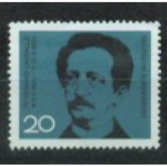 Alemania Federal - 308 - GERMANY 1964 Cent. muerte de Ferdidand Lassalle Lujo Alemania Federal - 308 - GERMANY 1964 Cent. muerte de Ferdidand Lassalle Lujo