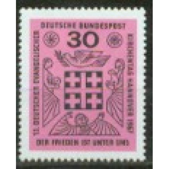 Alemania Federal - 401 - GERMANY 1967 13ª Jornada de laiglesia evangelista Lujo Alemania Federal - 401 - GERMANY 1967 13ª Jornada de laiglesia evangelista Lujo