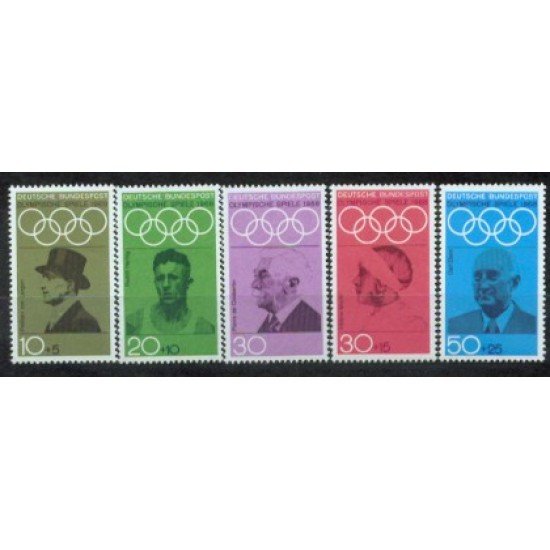 Alemania Federal - 426/30 - GERMANY 1968 JJOO DE Mexico Lujo Alemania Federal - 426/30 - GERMANY 1968 JJOO DE Mexico Lujo