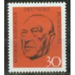Alemania Federal - 432 - GERMANY 1968 Recurdo del canciller Konrad Adenauer Lujo Alemania Federal - 432 - GERMANY 1968 Recurdo del canciller Konrad Adenauer Lujo