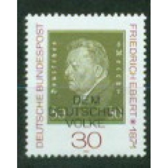 Alemania Federal - 523 - GERMANY 1971 Centenario del presidente Friedrich Ebert Lujo Alemania Federal - 523 - GERMANY 1971 Centenario del presidente Friedrich Ebert Lujo
