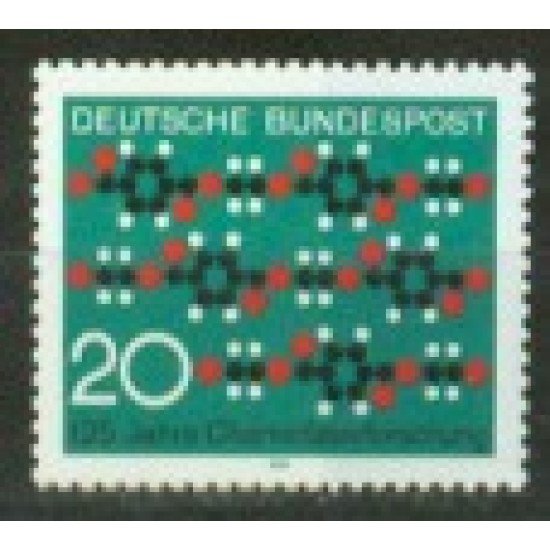 Alemania Federal - 532 - GERMANY 1971 125 Años de investigación de las fibras químicas Lujo Alemania Federal - 532 - GERMANY 1971 125 Años de investigación de las fibras químicas Lujo