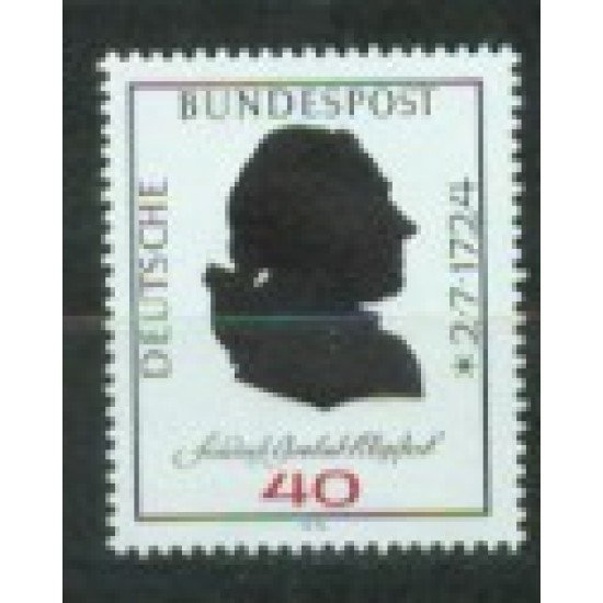 Alemania Federal - 660 - GERMANY 1974 250º Aniv. de Fiedrich Gottlieb Klopstock Lujo Alemania Federal - 660 - GERMANY 1974 250º Aniv. de Fiedrich Gottlieb Klopstock Lujo