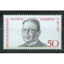Alemania Federal - 714 - GERMANY 1975 Matthias Erzberger Político asesinado Lujo