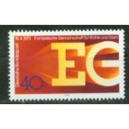 Alemania Federal - 729 - GERMANY 1976 25º Aniv. de la comunidad europea de carbón y acero Lujo Alemania Federal - 729 - GERMANY 1976 25º Aniv. de la comunidad europea de carbón y acero Lujo