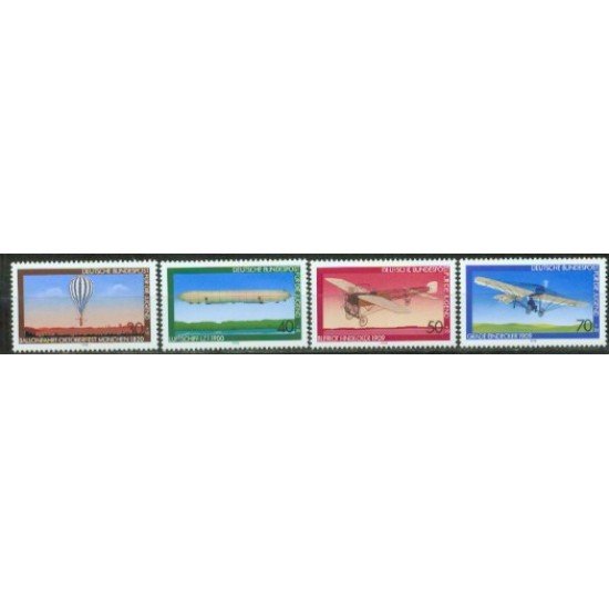 TRA2/S Alemania Federal  Nº 811/14   1978 Sorteo por la juventud-Aeronautica-Lujo